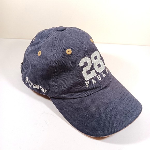 Marshall Faulk Baseball Cap Hat #28 St. Louis Rams Charter Promo Strapback Blue - Picture 2 of 8